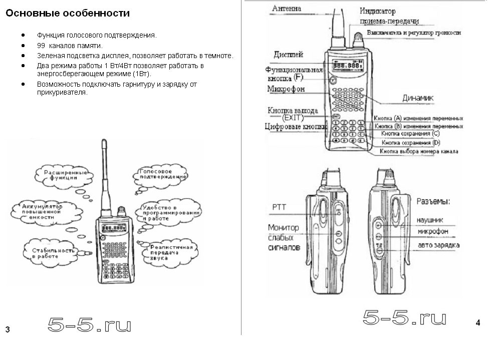 Инструкция По Эксплуатации Kenwood Th-K4at