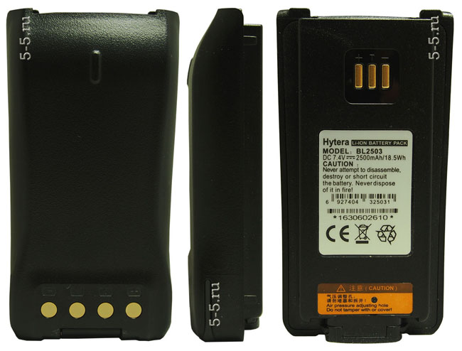 Hytera BL-2503 Li-ION 2500 ��� ��� ������������ HYT PD705, PD785