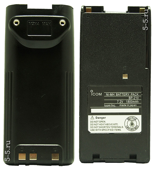 ICOM BP-210N Ni-Mh 1800 ��� ����������� ��� ����� ICOM IC-F11/IC-F11S/IC-F12N/IC-F12SN/IC-F21