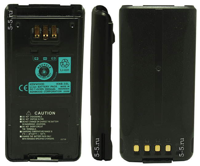 KNB-33L LI-Ion 2000 ��� - �������� ����������� ��� ����� Kenwood TK-2180/TK-3180/TK-3185/TK-5210