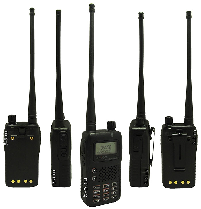 ��������������� ������� ������������ Kenwood TH-F5 Dual Band, 8 ��, FM ������������, 136-174 � 400-480 ���, ������ 2020 �., Li-Ion ����������� 3000 ���