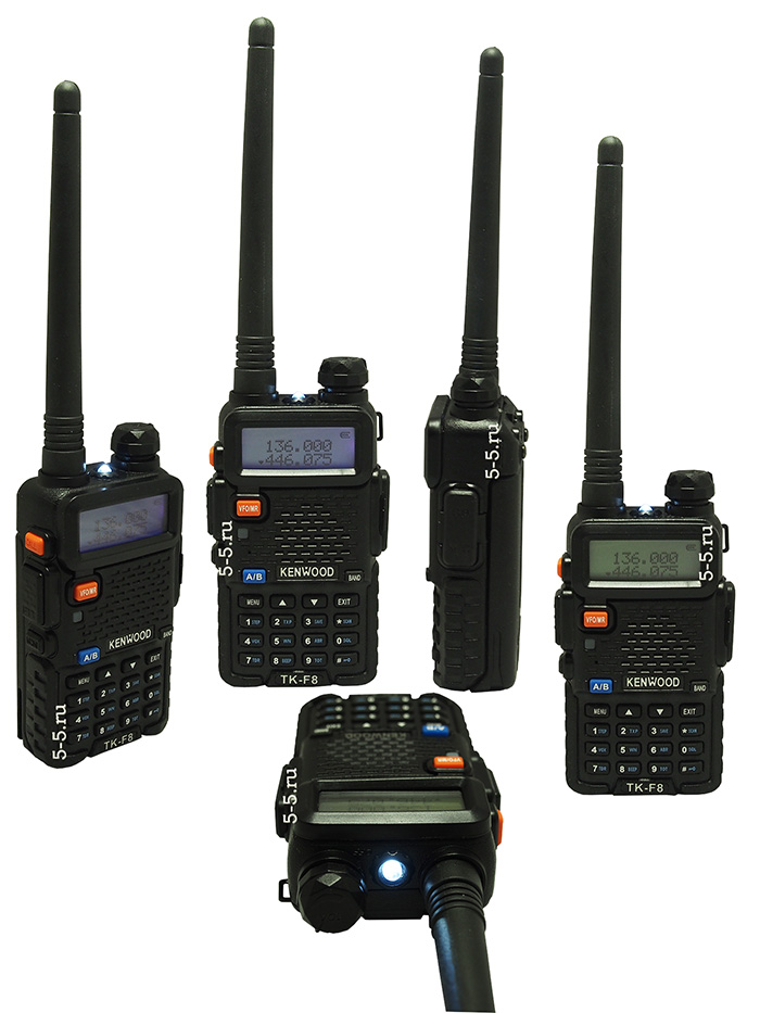 ��������������� ������� ������������ Kenwood TK-F8 Dual, 8 ��, FM ������������, 136-174 � 400-520 ���, ������ 2019 �., Li-Ion ����������� 3000 ���