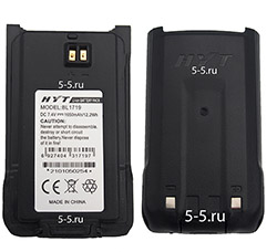 Hytera BL1719 Li-ION 1650 мАч для радиостанции HYT TC-508/TC-518/TC-580/TC-446S