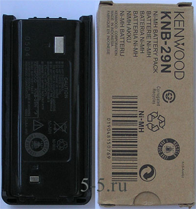 KNB-29N - ����������� 1500 ��� ��� ����� Kenwood TK 2206/3206/ 2207/3207