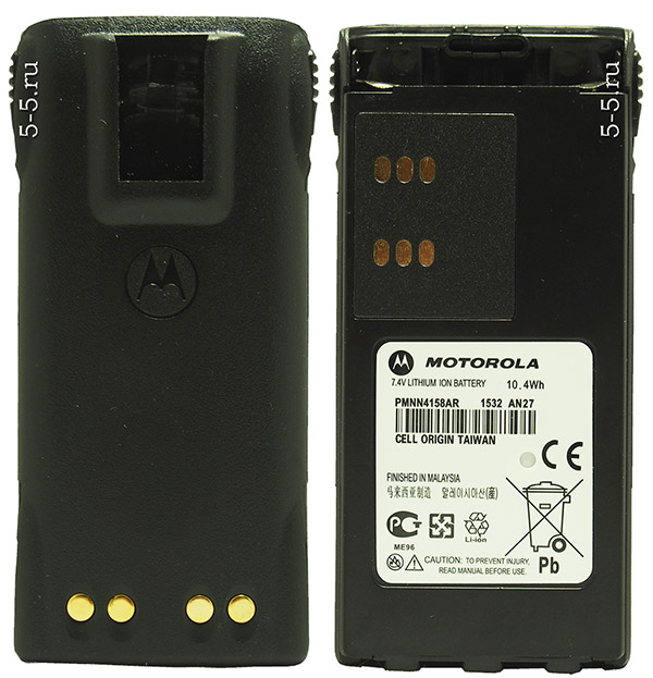 Motorola PMNN4158/PMNN4158AR Li-ION 1500 ��� ��� ����� Motorola GP140/GP240/GP280/GP320/GP330/GP340/GP360/GP380/GP540/GP580/GP640/GP680/GP1280